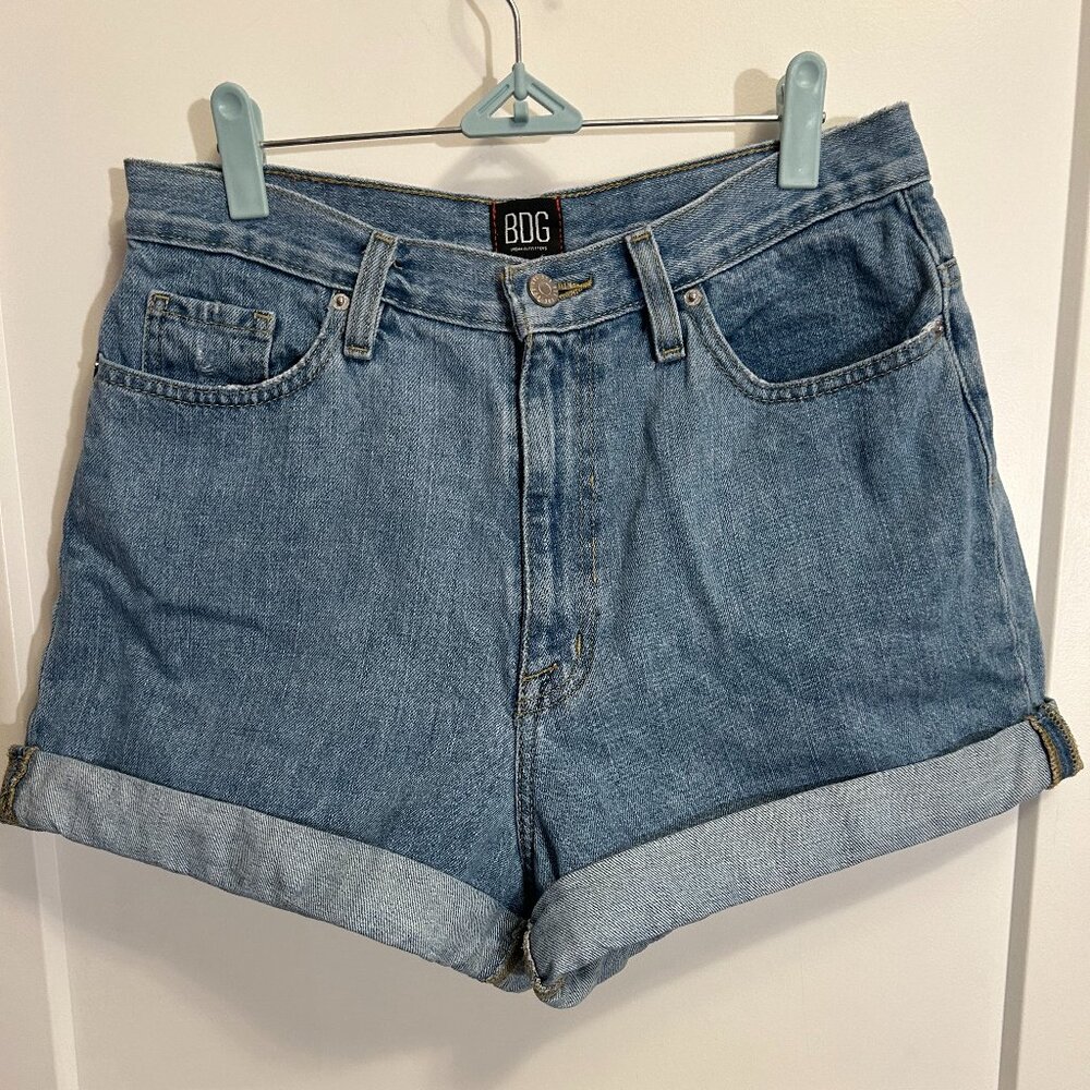 BDG Mom High-Rise Denim Shorts